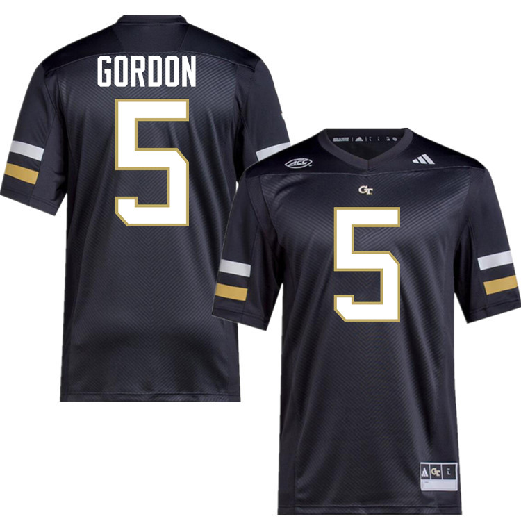 Daylon Gordon Georgia Tech Jerseys,Georgia Tech Yellow Jackets College Football Uniforms-Black Daylon Gordon Georgia Tech Jerseys,Georgia Tech Yellow Jackets College Football Uniforms-Black